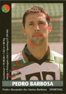 10 Pedro Barbosa – Futebol 2000-2001 Panini
