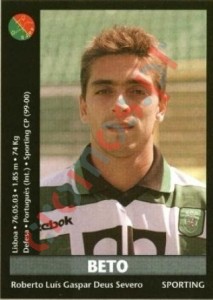 3 Beto – Futebol 2000-2001 Panini