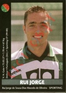 6 Rui Jorge – Futebol 2000-2001 Panini