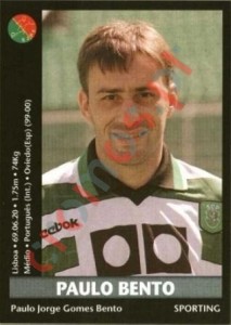 7 Paulo Bento – Futebol 2000-2001 Panini