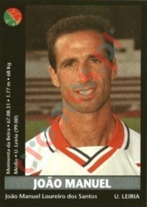 165 João Manuel – Futebol 2000-2001 Panini