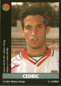 171 Cedric – Futebol 2000-2001 Panini