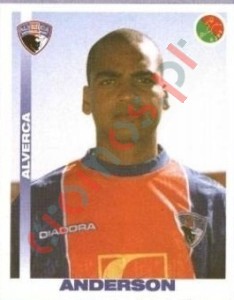 18 Anderson – Futebol 2001-2002 Panini