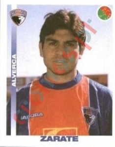 19 Zarate – Futebol 2001-2002 Panini