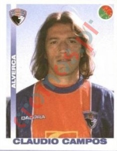 22 Claudio Campos – Futebol 2001-2002 Panini