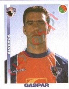 9 Gaspar – Futebol 2001-2002 Panini