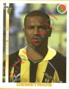 UA3 Demetrios – Futebol 2001-2002 Panini