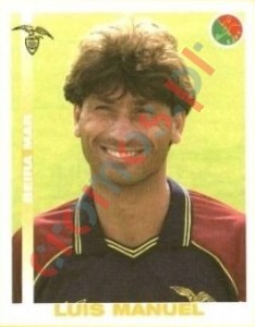 38 Luis Manuel – Futebol 2001-2002 Panini