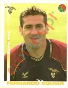 40 Fernando Aguiar – Futebol 2001-2002 Panini