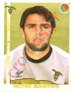 46 Nuno Santos – Futebol 2001-2002 Panini