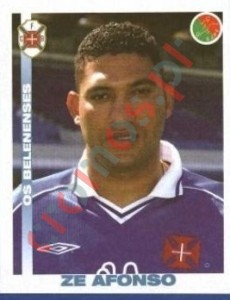 UA20 Ze Afonso – Futebol 2001-2002 Panini