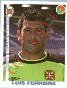 230 Luis Ferreira – Futebol 2001-2002 Panini