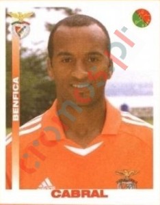 53 Cabral – Futebol 2001-2002 Panini