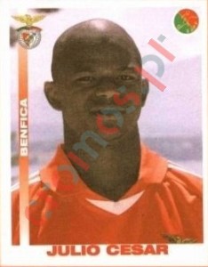 55 Julio Cesar – Futebol 2001-2002 Panini