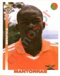 66 Mantorras – Futebol 2001-2002 Panini