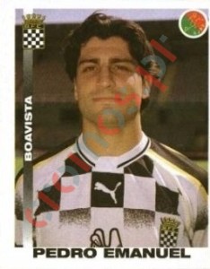 78 Pedro Emanuel – Futebol 2001-2002 Panini