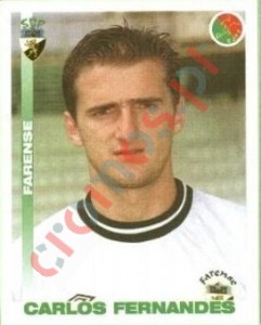127 Carlos Fernandes – Futebol 2001-2002 Panini