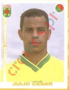 UA21 Julio Cesar – Futebol 2001-2002 Panini