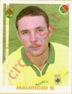 246 Mauricio K. – Futebol 2001-2002 Panini