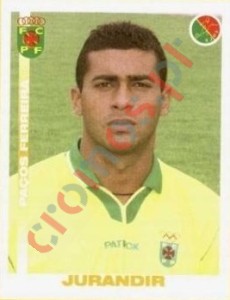 251 Jurandir – Futebol 2001-2002 Panini