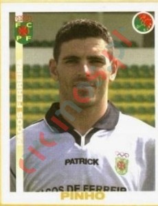 253 Pinho – Futebol 2001-2002 Panini