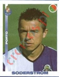 UA24 Soderstrom – Futebol 2001-2002 Panini