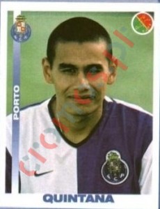 268 Quintana – Futebol 2001-2002 Panini
