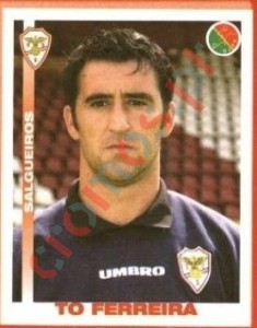 282 To Ferreira – Futebol 2001-2002 Panini