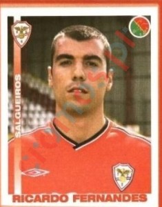 284 Ricardo Fernandes – Futebol 2001-2002 Panini