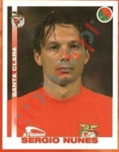 UA28 Sergio Nunes – Futebol 2001-2002 Panini