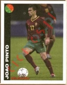441 Joao Pinto – Futebol 2001-2002 Panini