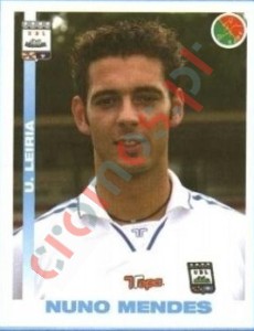 172 Nuno Mendes – Futebol 2001-2002 Panini