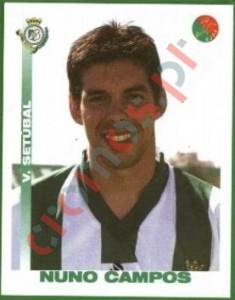 UA35 Nuno Campos – Futebol 2001-2002 Panini