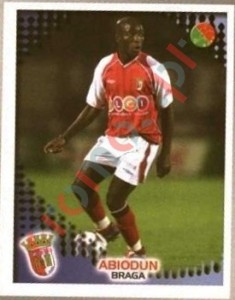 114 Abiodun – Futebol 2002-2003 Panini
