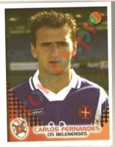 54 Carlos Fernandes – Futebol 2002-2003 Panini