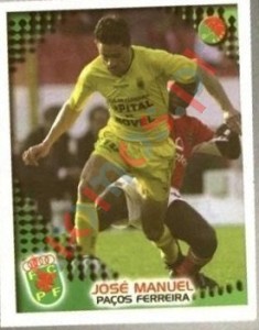 223 José Manuel – Futebol 2002-2003 Panini