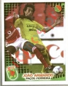 224 João Armando – Futebol 2002-2003 Panini