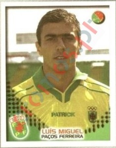 226 Luís Miguel – Futebol 2002-2003 Panini
