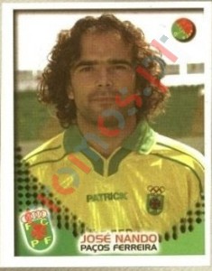 231 José Nando – Futebol 2002-2003 Panini