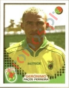 235 Gerónimo – Futebol 2002-2003 Panini