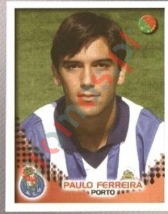 249 Paulo Ferreira – Futebol 2002-2003 Panini