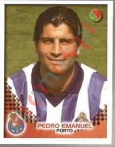252 Pedro Emanuel – Futebol 2002-2003 Panini