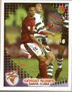 268 Sérgio Nunes – Futebol 2002-2003 Panini