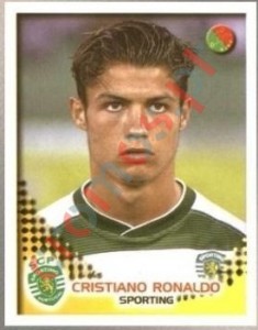 306 Cristiano Ronaldo – Futebol 2002-2003 Panini