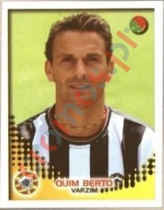 336 Quim Berto – Futebol 2002-2003 Panini