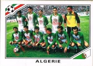 229 Team Algeria – FIFA World Cup Mexico 1986 Panini