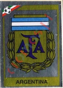 72 Badge Argentina – FIFA World Cup Mexico 1986 Panini