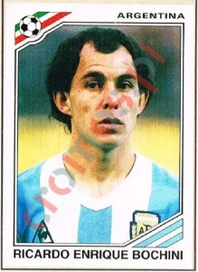 83 Ricardo Enrique Bochini – FIFA World Cup Mexico 1986 Panini