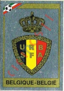 128 Badge Belgia – FIFA World Cup Mexico 1986 Panini