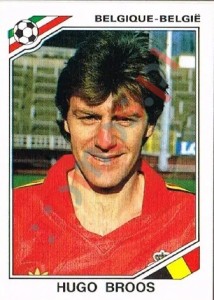133 Hugo Broos – FIFA World Cup Mexico 1986 Panini